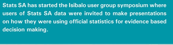 Stats SA to host the first annual Isibalo Awards