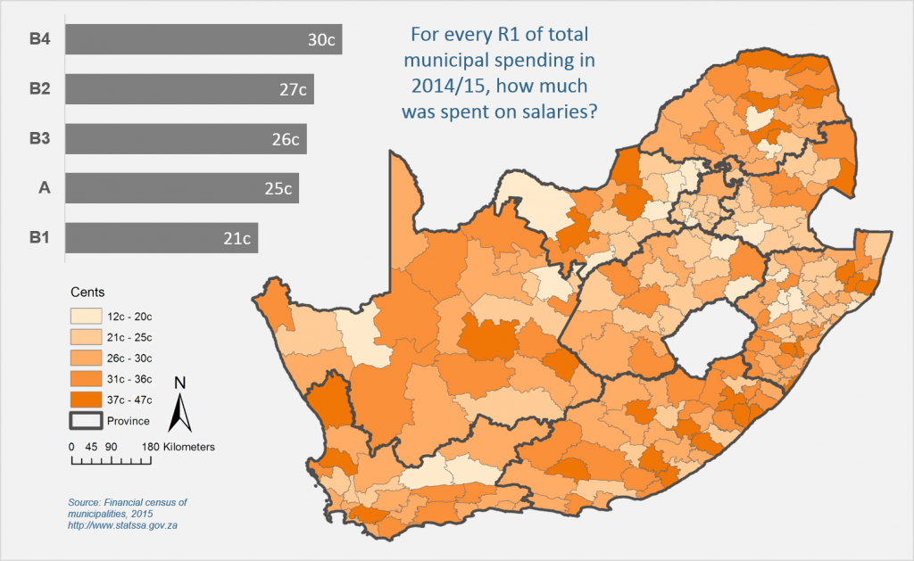 How Much Do Municipalities Spend On Salaries? 