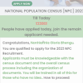 Alert: Scam using advert for Nigeria’s Population and Housing Census 2023
